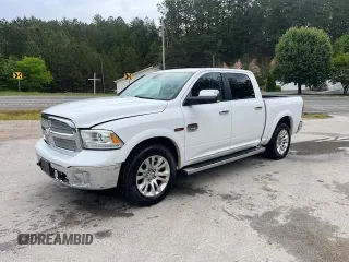 2014 Ram 1500 Longhorn with VIN 1C6RR7PMXES337082, listed as a Copart auction lot 54928245 with 92,350 mi miles and Clean title. Bid and sale history available at DreamBid. Image 1.