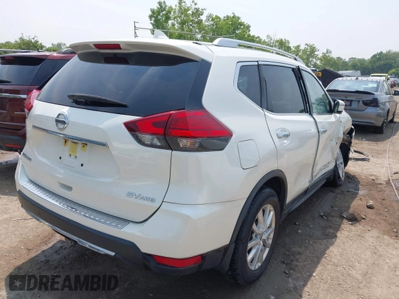 2017 Nissan Rogue SL with VIN JN8AT2MV3HW006126, listed as a IAAI auction lot 42456768 with 214,000 mi miles and . Bid and sale history available at DreamBid. Image 4.