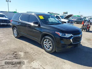 2020 Chevrolet Traverse LS with VIN 1GNERFKW9LJ206116, listed as a IAAI auction lot 41757975 with 136,546 mi miles. Bid and sale history available at carsss.com. Image 1.