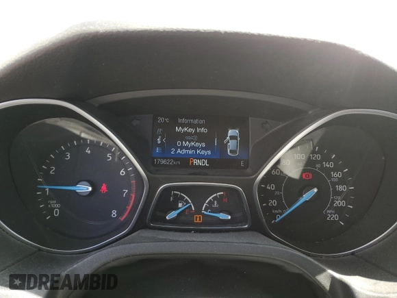 2016 Ford Focus SE with VIN 1FADP3F21GL299925, listed as a Copart auction lot 51010035 with 179,622 mi miles and Salvage Title. Bid and sale history available at carsss.com. Image 9.