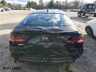 2021 Volkswagen Arteon SEL Premium R-Line with VIN WVWTR7AN8ME002738, listed as a Copart auction lot 80719753 with 34,691 mi miles and Salvage Title. Bid and sale history available at carsss.com. Image 6.