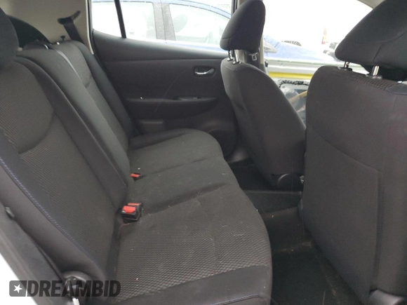 2015 Nissan LEAF SV with VIN 1N4AZ0CP0FC312609, listed as a Copart auction lot 70430622 with 55,198 mi miles. Bid and sale history available at carsss.com. Image 10.