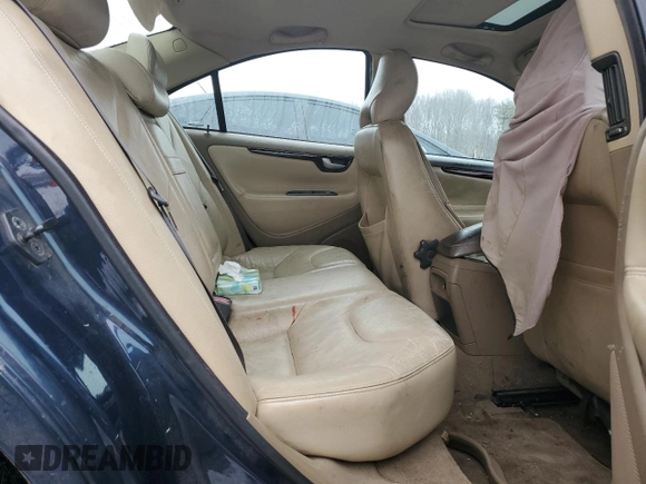 2003 Volvo S60 2.4L with VIN YV1RS61T932248036, listed as a Copart auction lot 86273734 with 0 mi miles and Salvage Title. Bid and sale history available at carsss.com. Image 10.