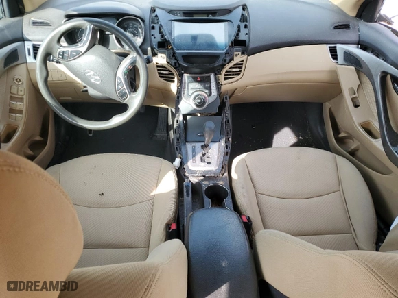 2013 Hyundai Elantra GLS with VIN 5NPDH4AE8DH175715, listed as a Copart auction lot 47591775 with 148,224 mi miles and Salvage Title. Bid and sale history available at carsss.com. Image 8.