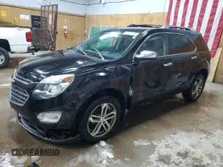 2016 Chevrolet Equinox LTZ z VIN 2GNFLGEK2G6210418, wystawiony jako Copart lot #51525255 z przebiegiem 154 743 mil mil oraz Szkoda całkowita • Salvage title. Historia ofert i sprzedaży dostępna na DreamBid. Obrazek 1.