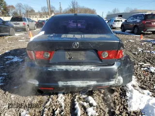 2006 Acura TSX Navi with VIN JH4CL95906C033408, listed as a Copart auction lot 86137534 with 193,291 mi miles and Salvage title. Bid and sale history available at DreamBid. Image 6.