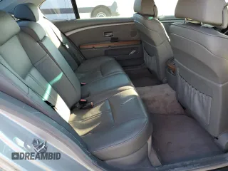 2003 BMW 7 Series 745Li with VIN WBAGN63433DS43345, listed as a Copart auction lot 81220114 with Not Provided miles and Non Repairable. Bid and sale history available at carsss.com. Image 10.