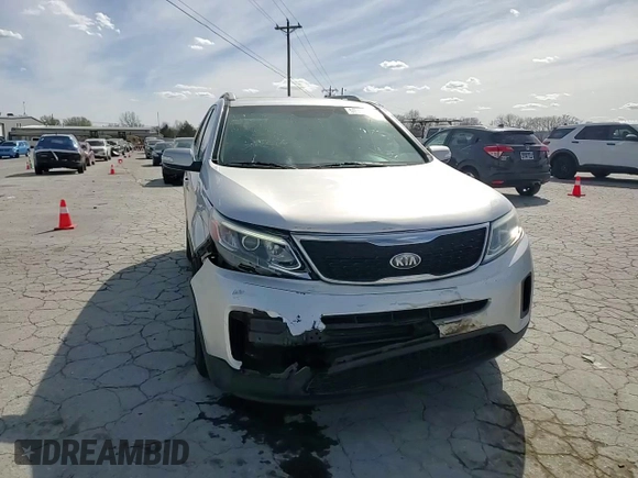 2014 Kia Sorento LX with VIN 5XYKT4A65EG493895, listed as a Copart auction lot 50365215 with 161,023 mi miles and Salvage Title. Bid and sale history available at DreamBid. Image 12.