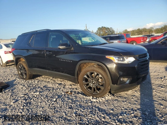 2021 Chevrolet Traverse RS with VIN 1GNERJKW3MJ180696, listed as a Copart auction lot 80042674 with 109,594 mi miles and Salvage Title. Bid and sale history available at carsss.com. Image 4.