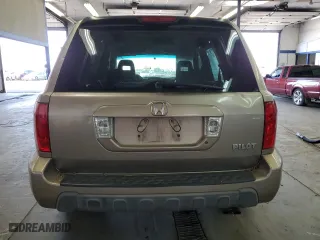 2004 Honda Pilot LX with VIN 2HKYF18164H560909, listed as a Copart auction lot 53088025 with 253,699 mi miles and Clean Title. Bid and sale history available at carsss.com. Image 6.