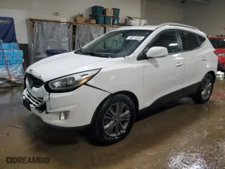2015 Hyundai Tucson SE with VIN KM8JU3AG5FU992820, listed as a Copart auction lot 49614665 with 115,761 mi miles and Salvage Title. Bid and sale history available at carsss.com. Image 1.