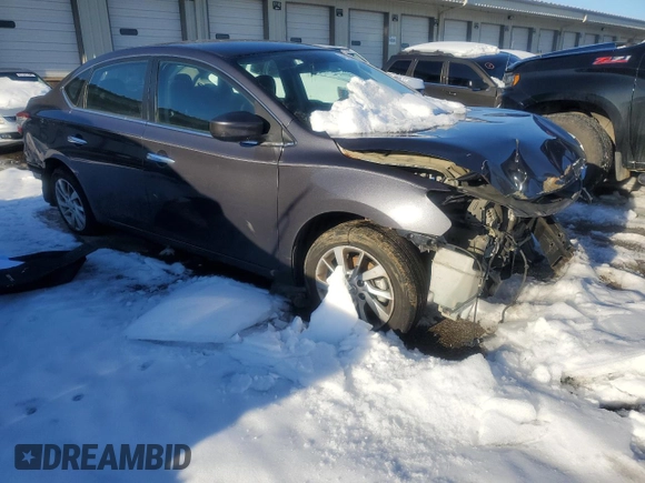 2013 Nissan Sentra S with VIN 3N1AB7AP1DL639521, listed as a Copart auction lot 41468625 with 127,997 mi miles and Non Repairable. Bid and sale history available at DreamBid. Image 4.