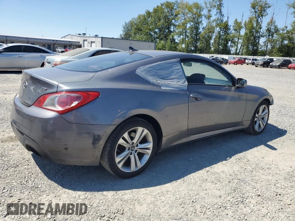 2010 Hyundai Genesis Coupe Premium with VIN KMHHT6KD4AU014924, listed as a Copart auction lot 65768285 with 72,106 mi miles and Salvage title. Bid and sale history available at DreamBid. Image 3.