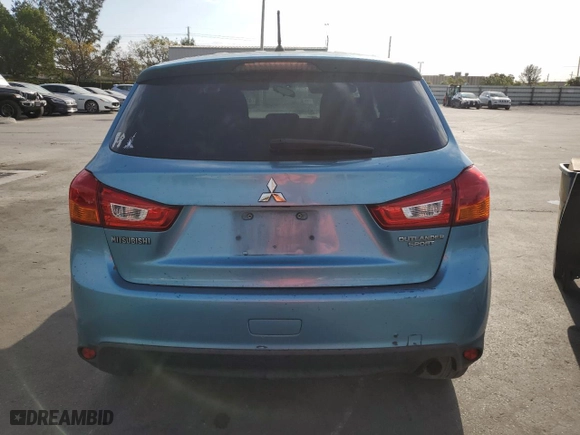2013 Mitsubishi Outlander Sport ES with VIN 4A4AR3AU8DE007423, listed as a Copart auction lot 49343155 with 0 mi miles and Salvage Title. Bid and sale history available at carsss.com. Image 6.