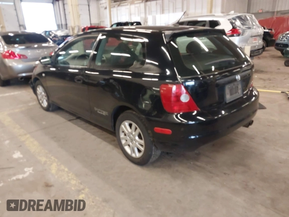 2003 Honda Civic Si with VIN SHHEP33563U406914, listed as a IAAI auction lot 41818386 with 164,258 mi miles and . Bid and sale history available at DreamBid. Image 3.
