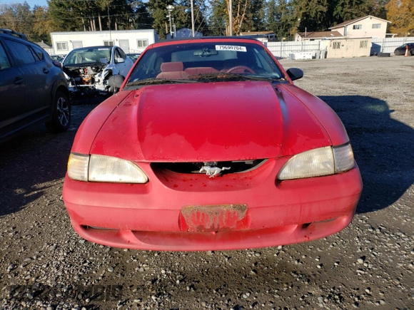 1995 Ford Mustang with VIN 1FALP4449SF205979, listed as a Copart auction lot 79690704 with 100,257 mi miles and Clean title. Bid and sale history available at DreamBid. Image 5.