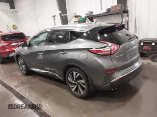 2015 Nissan Murano SL with VIN 5N1AZ2MH7FN253667, listed as a IAAI auction lot 41862164 with 159,993 mi miles and . Bid and sale history available at DreamBid. Image 3.