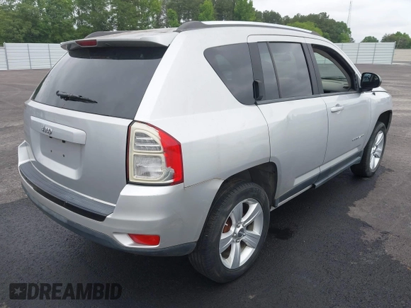 2012 Jeep Compass Sport with VIN 1C4NJCBA5CD622424, listed as a IAAI auction lot 42211700 with 120,945 mi miles and . Bid and sale history available at carsss.com. Image 4.