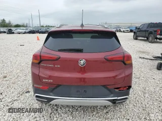 2023 Buick Encore GX Essence with VIN KL4MMFSLXPB122423, listed as a Copart auction lot 50461365 with 23,230 mi miles and Salvage title. Bid and sale history available at DreamBid. Image 6.