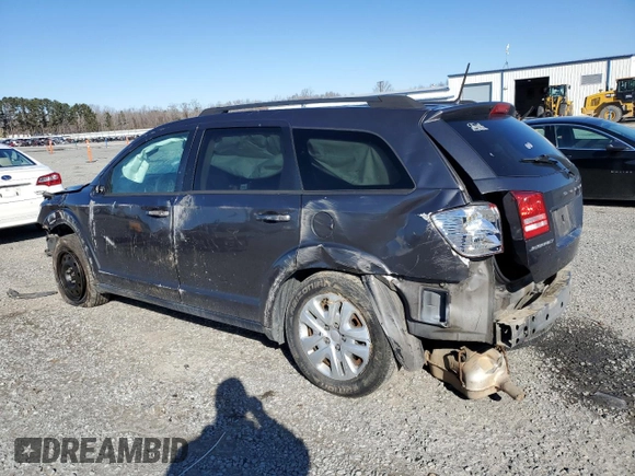 2019 Dodge Journey SE Value with VIN 3C4PDCAB9KT737949, listed as a Copart auction lot 41799805 with Not Provided miles and Salvage Title. Bid and sale history available at DreamBid. Image 2.