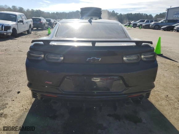 2020 Chevrolet Camaro 1LT with VIN 1G1FB1RS7L0137867, listed as a Copart auction lot 88803765 with 75,508 mi miles and Salvage Title. Bid and sale history available at carsss.com. Image 6.