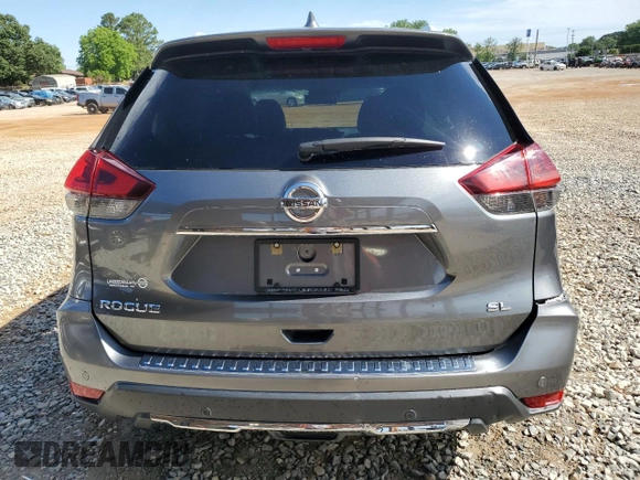 2020 Nissan Rogue SL z VIN 5N1AT2MT9LC705471, wystawiony jako Copart lot #58140105 z przebiegiem 55 397 mil mil oraz Szkoda całkowita • Salvage title. Historia ofert i sprzedaży dostępna na DreamBid. Obrazek 6.