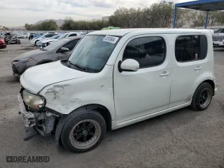 2009 Nissan Cube 1.8 SL with VIN JN8AZ28R99T123854, listed as a Copart auction lot 82926684 with 158,950 mi miles and Salvage Title. Bid and sale history available at carsss.com. Image 1.