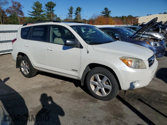 2007 Toyota RAV4 Limited with VIN JTMBK31V275033982, listed as a Copart auction lot 77843044 with 216,492 mi miles and Salvage Title. Bid and sale history available at carsss.com. Image 4.