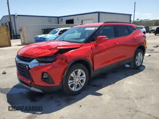 2019 Chevrolet Blazer z VIN 3GNKBCRS7KS693175, wystawiony jako Copart lot #55053555 z przebiegiem 93 895 mil mil oraz Nie do naprawy • Non repairable. Historia ofert i sprzedaży dostępna na DreamBid. Obrazek 1.