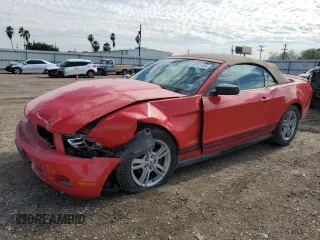 2010 Ford Mustang V6 with VIN 1ZVBP8EN7A5167593, listed as a Copart auction lot 84221844 with 181,287 mi miles and Salvage Title. Bid and sale history available at carsss.com. Image 1.