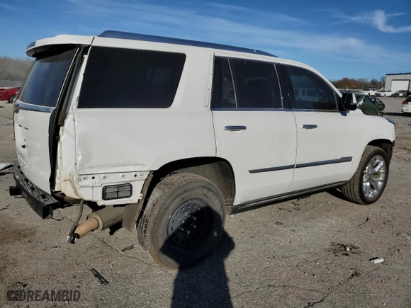 2020 Cadillac Escalade Premium Luxury with VIN 1GYS4CKJ2LR143417, listed as a Copart auction lot 80846294 with 79,568 mi miles and Salvage Title. Bid and sale history available at carsss.com. Image 3.