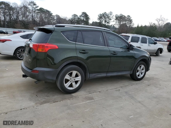 2013 Toyota RAV4 XLE with VIN JTMWFREV5DD019837, listed as a Copart auction lot 43985385 with 201,211 mi miles and Salvage Title. Bid and sale history available at carsss.com. Image 3.