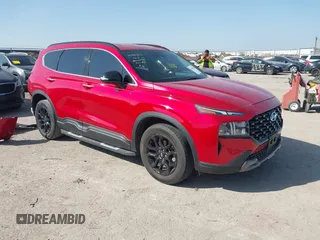 2023 Hyundai Santa Fe XRT with VIN 5NMS64AJ0PH542747, listed as a IAAI auction lot 41808095 with 24,922 mi miles. Bid and sale history available at carsss.com. Image 1.