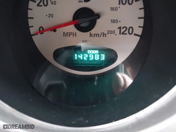 2001 Chrysler PT Cruiser with VIN 3C8FY4BB61T675881, listed as a IAAI auction lot 41953166 with 142,983 mi miles. Bid and sale history available at carsss.com. Image 7.