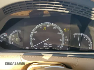 2012 Mercedes-Benz CL-Class CL 550 with VIN WDDEJ9EBXCA028345, listed as a Copart auction lot 84938744 with 40,537 mi miles and Salvage Title. Bid and sale history available at carsss.com. Image 9.