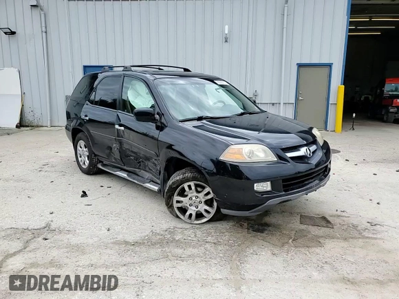 2006 Acura MDX Touring w/Navi with VIN 2HNYD18816H539524, listed as a Copart auction lot 66068274 with 132,193 mi miles and Salvage Title. Bid and sale history available at carsss.com. Image 12.