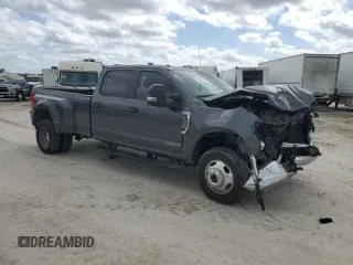 2020 Ford F-350 XL with VIN 1FT8W3DT0LEC67623, listed as a Copart auction lot 54717045 with 101,907 mi miles and Salvage title. Bid and sale history available at DreamBid. Image 4.