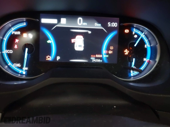 2023 Toyota RAV4 Hybrid XLE Premium with VIN JTMB6RFV4PD116495, listed as a IAAI auction lot 42588604 with 24,258 mi miles and . Bid and sale history available at DreamBid. Image 7.