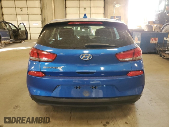 2018 Hyundai Elantra GT with VIN KMHH35LE4JU027531, listed as a Copart auction lot 73922714 with 98,861 mi miles and Salvage Title. Bid and sale history available at carsss.com. Image 6.