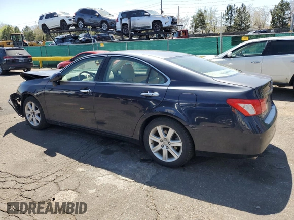 2009 Lexus ES 350 with VIN JTHBJ46G792317484, listed as a Copart auction lot 53651875 with 206,827 mi miles and Salvage Title. Bid and sale history available at carsss.com. Image 2.