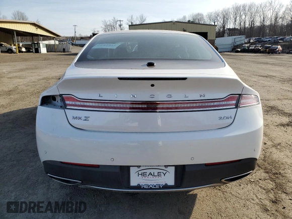 2017 Lincoln MKZ Hybrid Reserve with VIN 3LN6L5MU3HR647611, listed as a Copart auction lot 46527125 with Not provided miles and Salvage title. Bid and sale history available at DreamBid. Image 6.