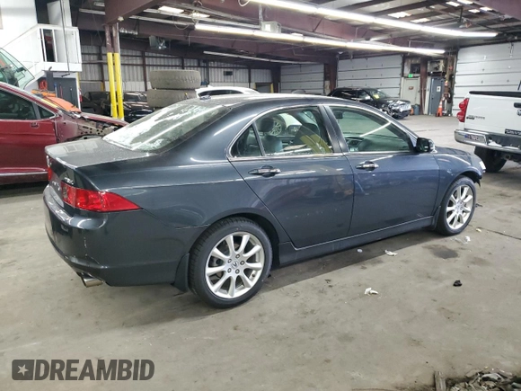 2007 Acura TSX with VIN JH4CL96867C008939, listed as a Copart auction lot 44817885 with 135,873 mi miles and Salvage Title. Bid and sale history available at carsss.com. Image 3.
