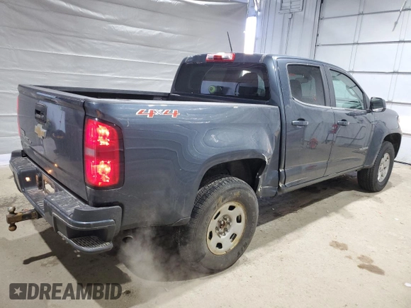 2019 Chevrolet Colorado 4WD Work Truck z VIN 1GCGTBEN2K1240251, wystawiony jako Copart lot #48980085 z przebiegiem 141 759 mil mil oraz Szkoda całkowita • Salvage title. Historia ofert i sprzedaży dostępna na DreamBid. Obrazek 3.
