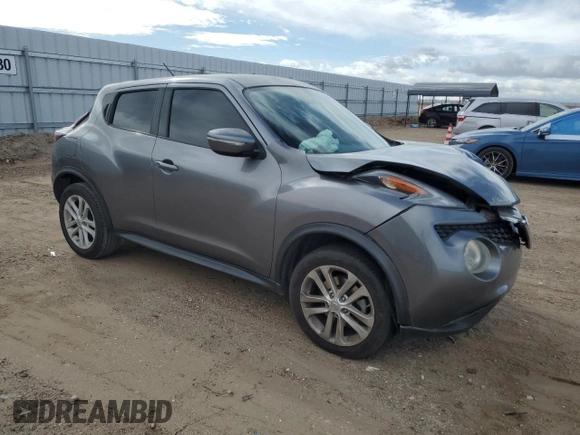 2015 Nissan Juke S with VIN JN8AF5MR2FT511732, listed as a Copart auction lot 50604175 with 149,246 mi miles and Salvage Title. Bid and sale history available at carsss.com. Image 4.