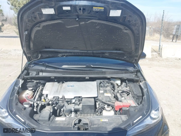 2019 Toyota Prius L Eco with VIN JTDKARFU1K3092063, listed as a IAAI auction lot 41745789 with 169,882 mi miles. Bid and sale history available at carsss.com. Image 10.
