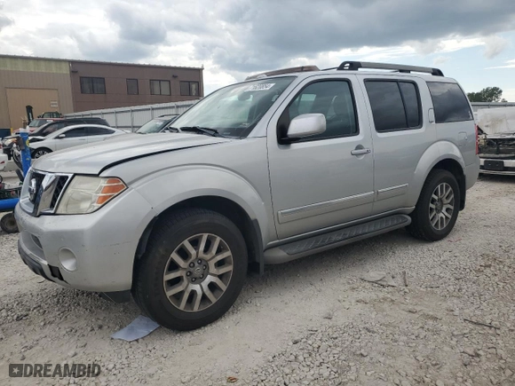 2011 Nissan Pathfinder Silver with VIN 5N1AR1NB3BC623572, listed as a Copart auction lot 71620854 with 177,315 mi miles and Salvage Title. Bid and sale history available at carsss.com. Image 1.