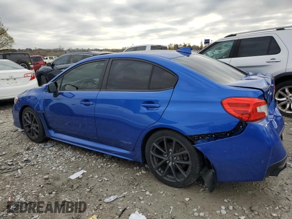 2018 Subaru WRX Premium with VIN JF1VA1C69J8829196, listed as a Copart auction lot 79181634 with 57,449 mi miles and Salvage Title. Bid and sale history available at carsss.com. Image 2.