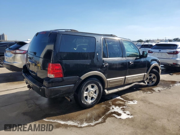 2003 Ford Expedition Eddie Bauer with VIN 1FMRU17W83LC01039, listed as a Copart auction lot 73481354 with 232,312 mi miles and Salvage Title. Bid and sale history available at carsss.com. Image 3.