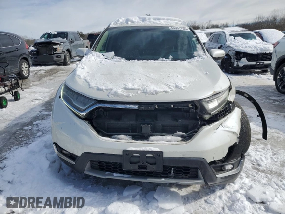 2017 Honda CR-V Touring with VIN 5J6RW2H90HL051779, listed as a Copart auction lot 45591765 with 89,306 mi miles and Salvage Title. Bid and sale history available at carsss.com. Image 5.