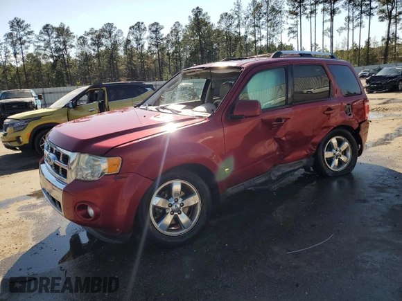 2012 Ford Escape Limited with VIN 1FMCU0E75CKC75701, listed as a Copart auction lot 50708215 with Not Provided miles and Salvage Title. Bid and sale history available at DreamBid. Image 1.